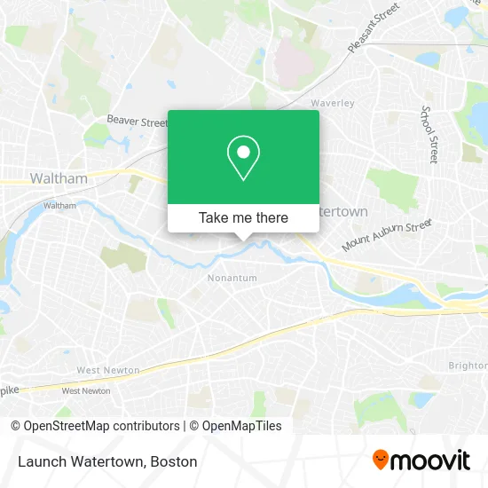 Launch Watertown map