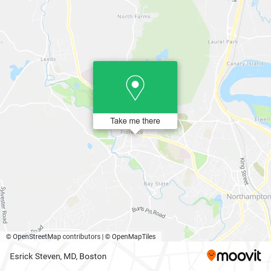 Esrick Steven, MD map