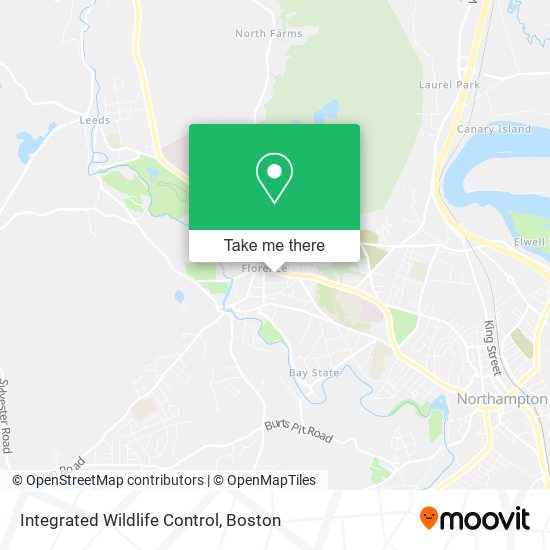 Mapa de Integrated Wildlife Control