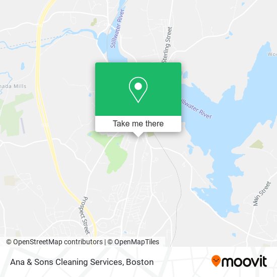 Mapa de Ana & Sons Cleaning Services