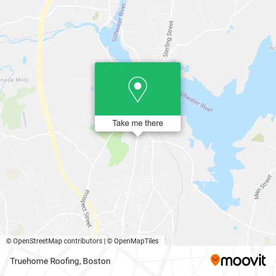 Truehome Roofing map