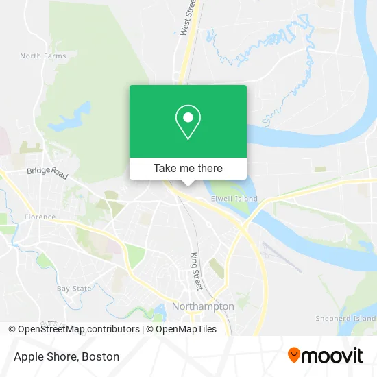Apple Shore map