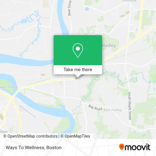 Ways To Wellness map
