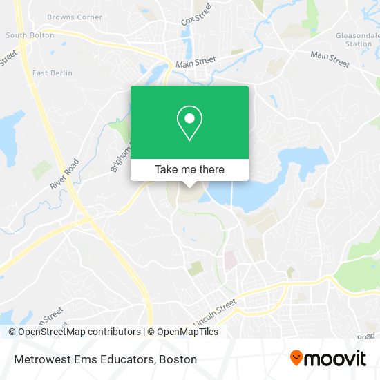 Metrowest Ems Educators map