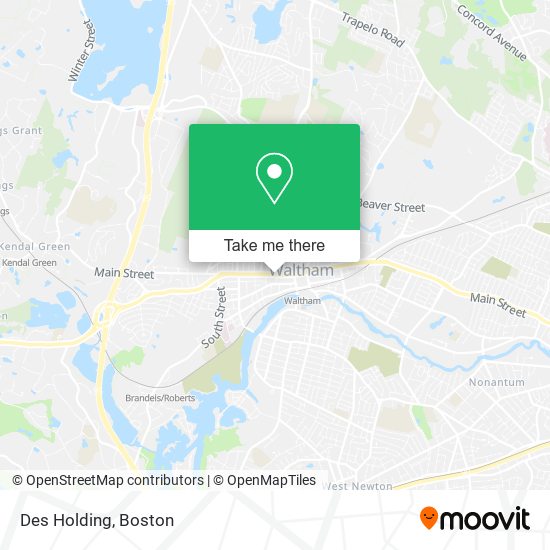 Mapa de Des Holding