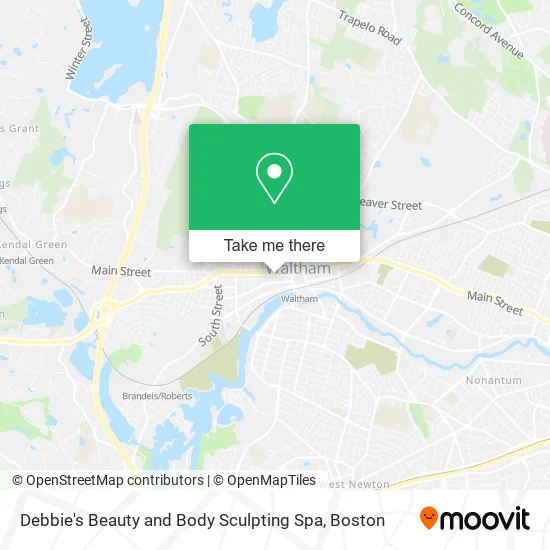Mapa de Debbie's Beauty and Body Sculpting Spa