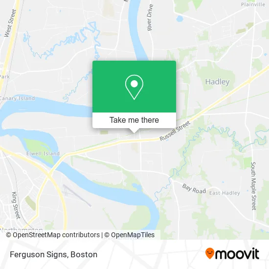 Ferguson Signs map