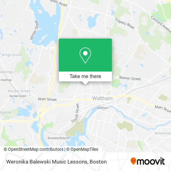 Weronika Balewski Music Lessons map