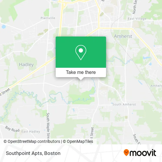 Southpoint Apts map