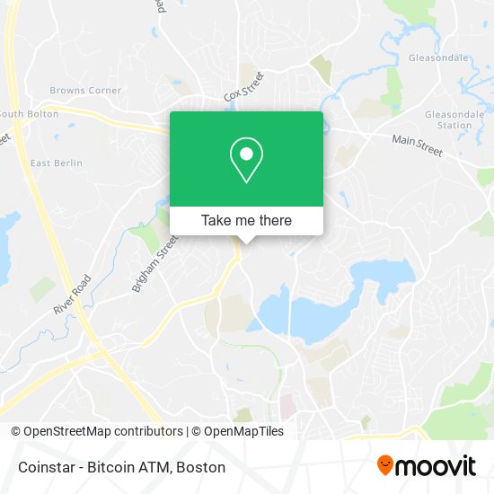 Mapa de Coinstar - Bitcoin ATM