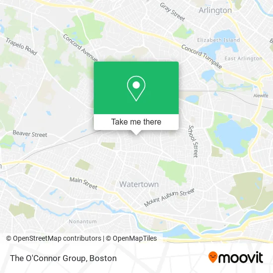 The O'Connor Group map