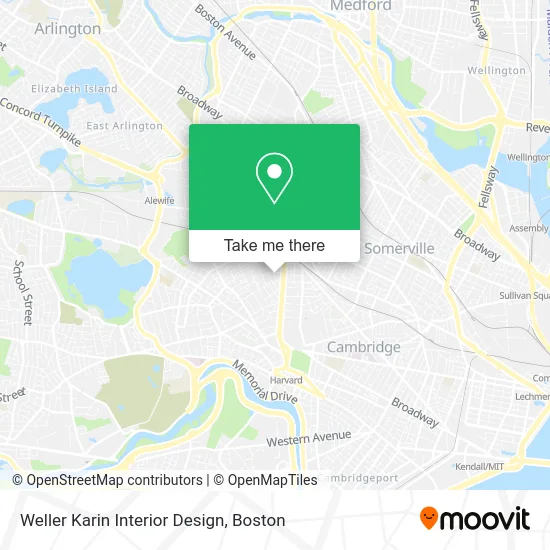 Weller Karin Interior Design map