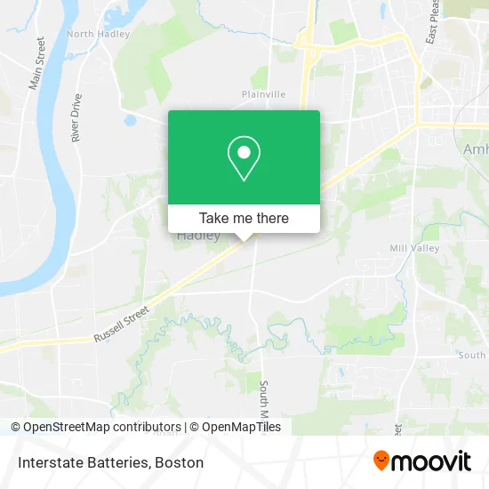 Interstate Batteries map