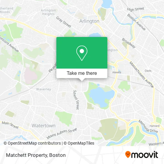 Matchett Property map