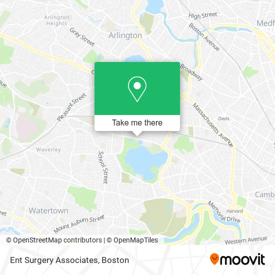 Ent Surgery Associates map