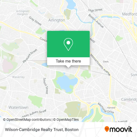 Wilson-Cambridge Realty Trust map