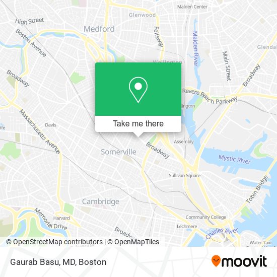 Mapa de Gaurab Basu, MD