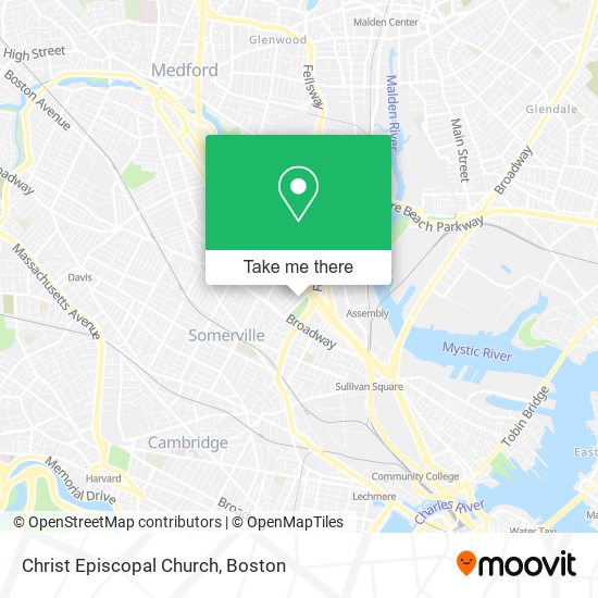 Christ Episcopal Church map