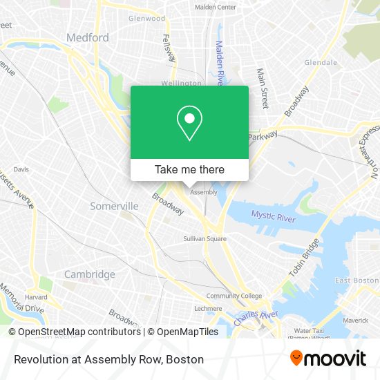 Revolution at Assembly Row map
