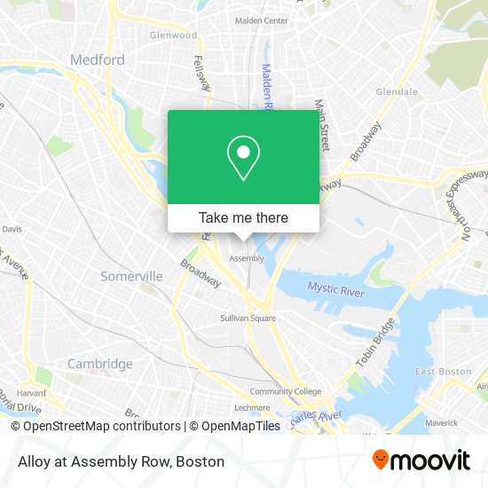 Alloy at Assembly Row map