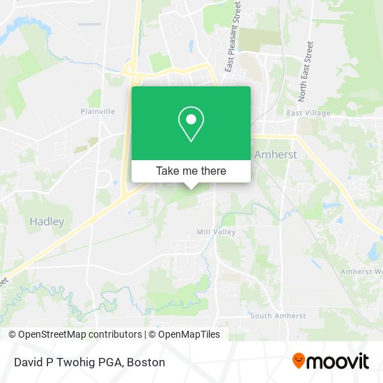 Mapa de David P Twohig PGA