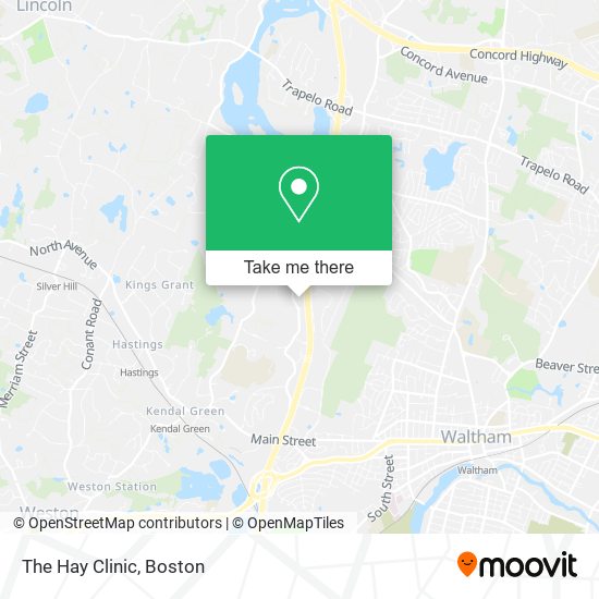 Mapa de The Hay Clinic