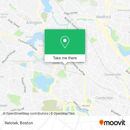 Mapa de Relotek