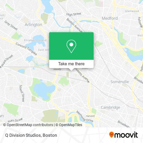 Mapa de Q Division Studios
