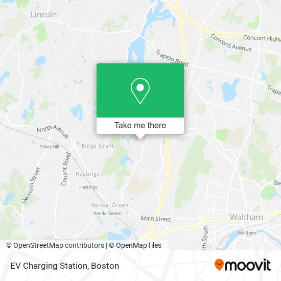 EV Charging Station map