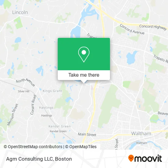 Agm Consulting LLC map