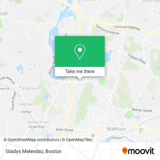 Gladys Melendez map
