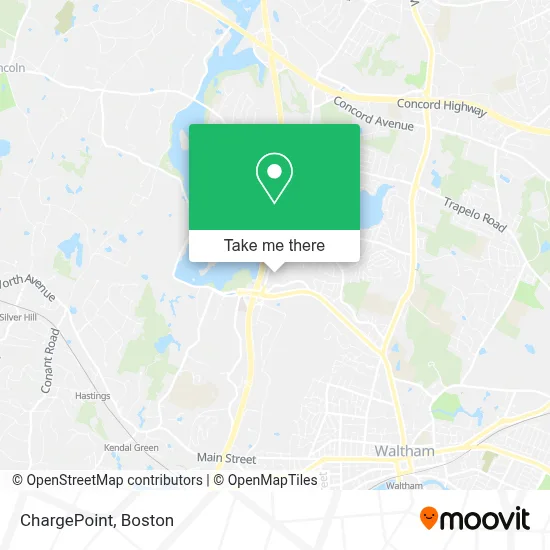 ChargePoint map