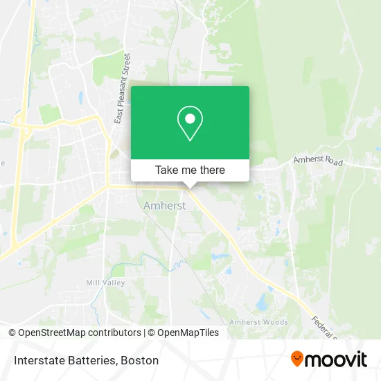 Interstate Batteries map