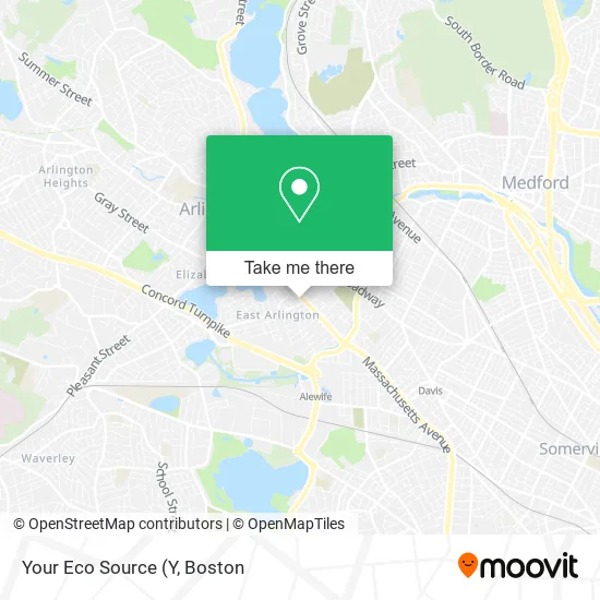 Mapa de Your Eco Source