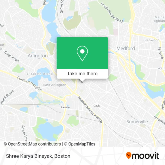 Shree Karya Binayak map