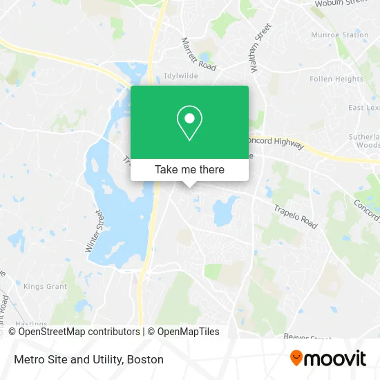 Metro Site and Utility map