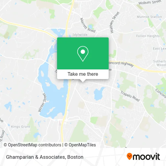 Ghamparian & Associates map