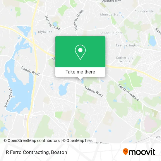 R Ferro Contracting map