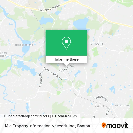 Mls Property Information Network, Inc. map