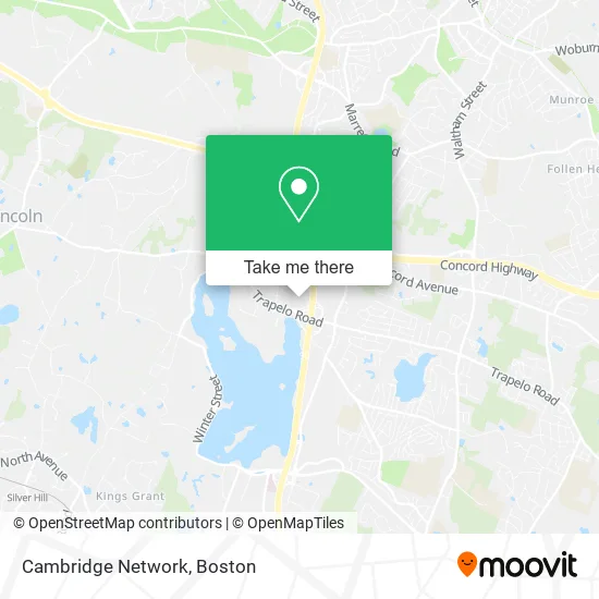 Mapa de Cambridge Network