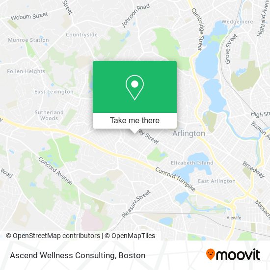 Mapa de Ascend Wellness Consulting