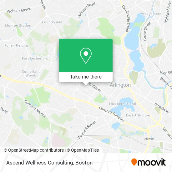 Ascend Wellness Consulting map