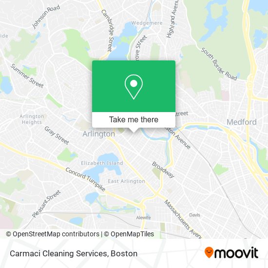 Carmaci Cleaning Services map
