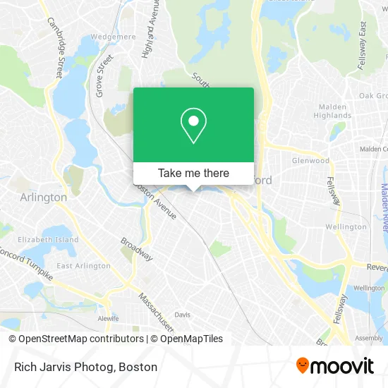 Rich Jarvis Photog map