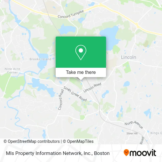 Mls Property Information Network, Inc. map