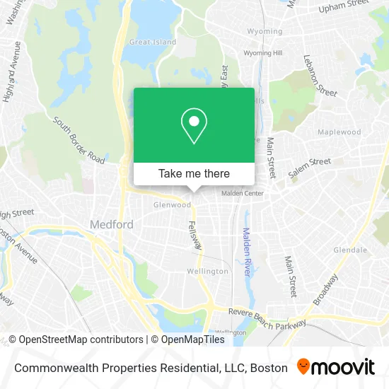Commonwealth Properties Residential, LLC map