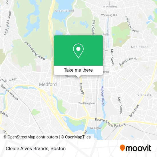 Cleide Alves Brands map