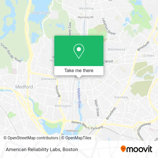 American Reliability Labs map