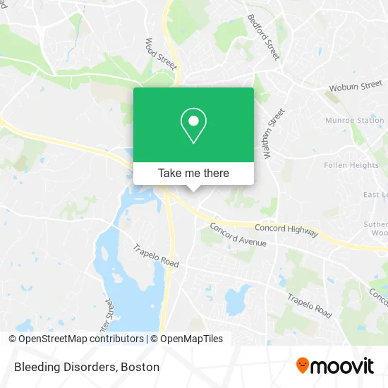 Bleeding Disorders map
