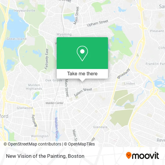 New Vision of the Painting map